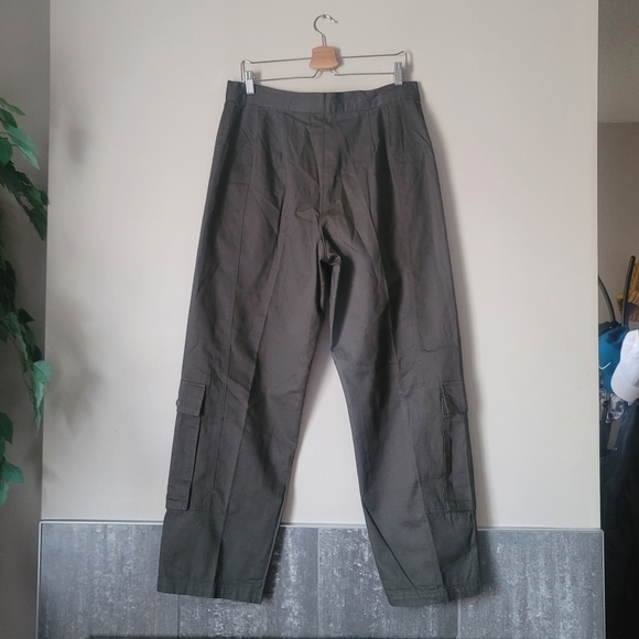 NWT Together Baggy Cargo Pants Military Green S16 - Picture 9 of 11